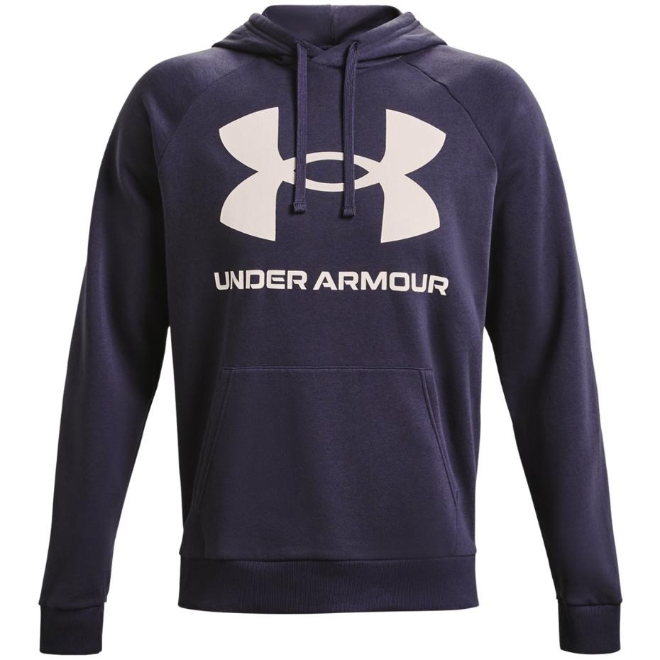 Under Armour Rival Fleece Big Logo Hoodie, Vijolična 1357093 558