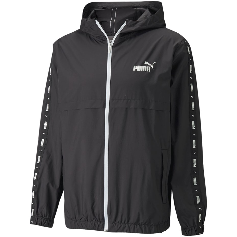 Puma Moška jakna ESS+TAPE Windbreaker črna 847477 01