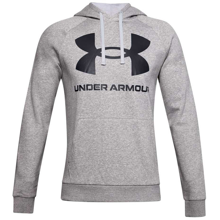 Under Armour Rival Fleece Big Logo Hoodie, Siva 1357093 011