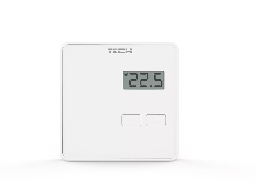 TCH R-8B PLUS brezžični sobni termostat, bel