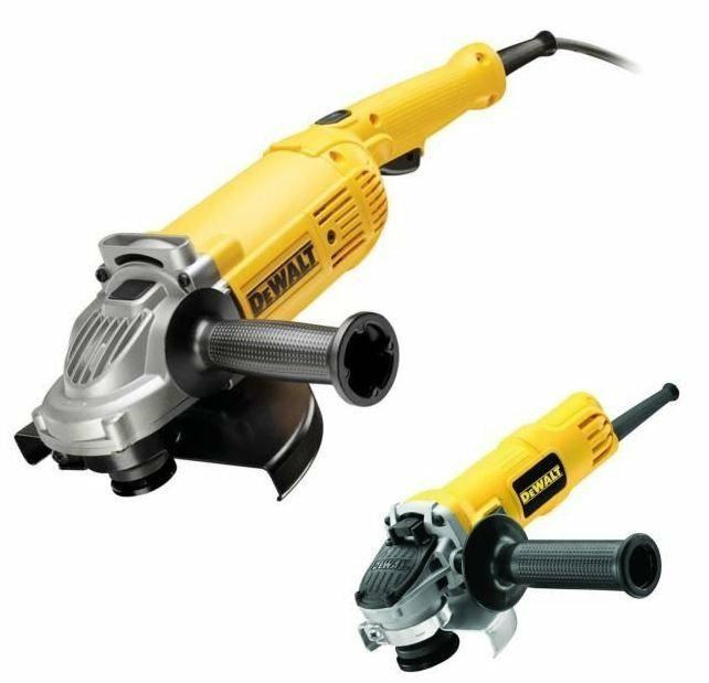 SET kotnih brusilnikov 125 mm 900 W + 230 mm 2200 W