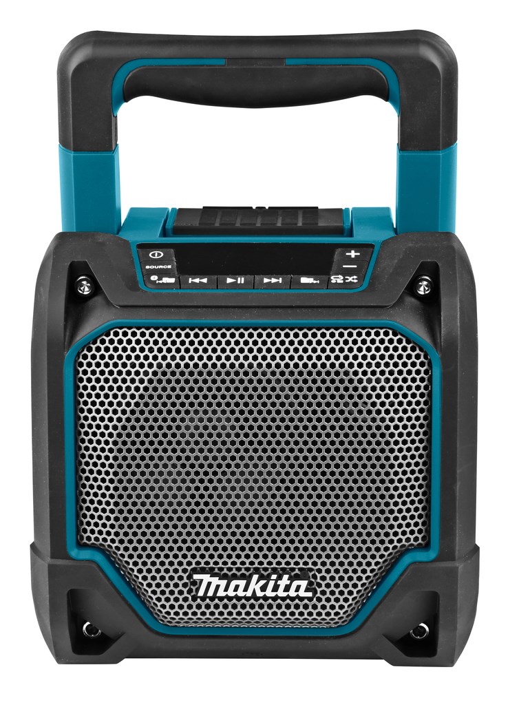 Makita Akumulatorski Bluetooth zvočnik + USB, moder/črn