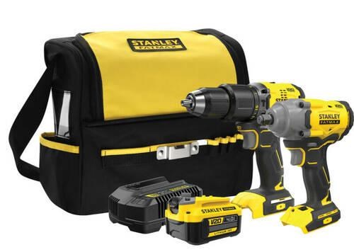Akumulatorski vrtalni vijačnik Stanley V20 SFMCK217M1S, 1x4,0Ah TORBA