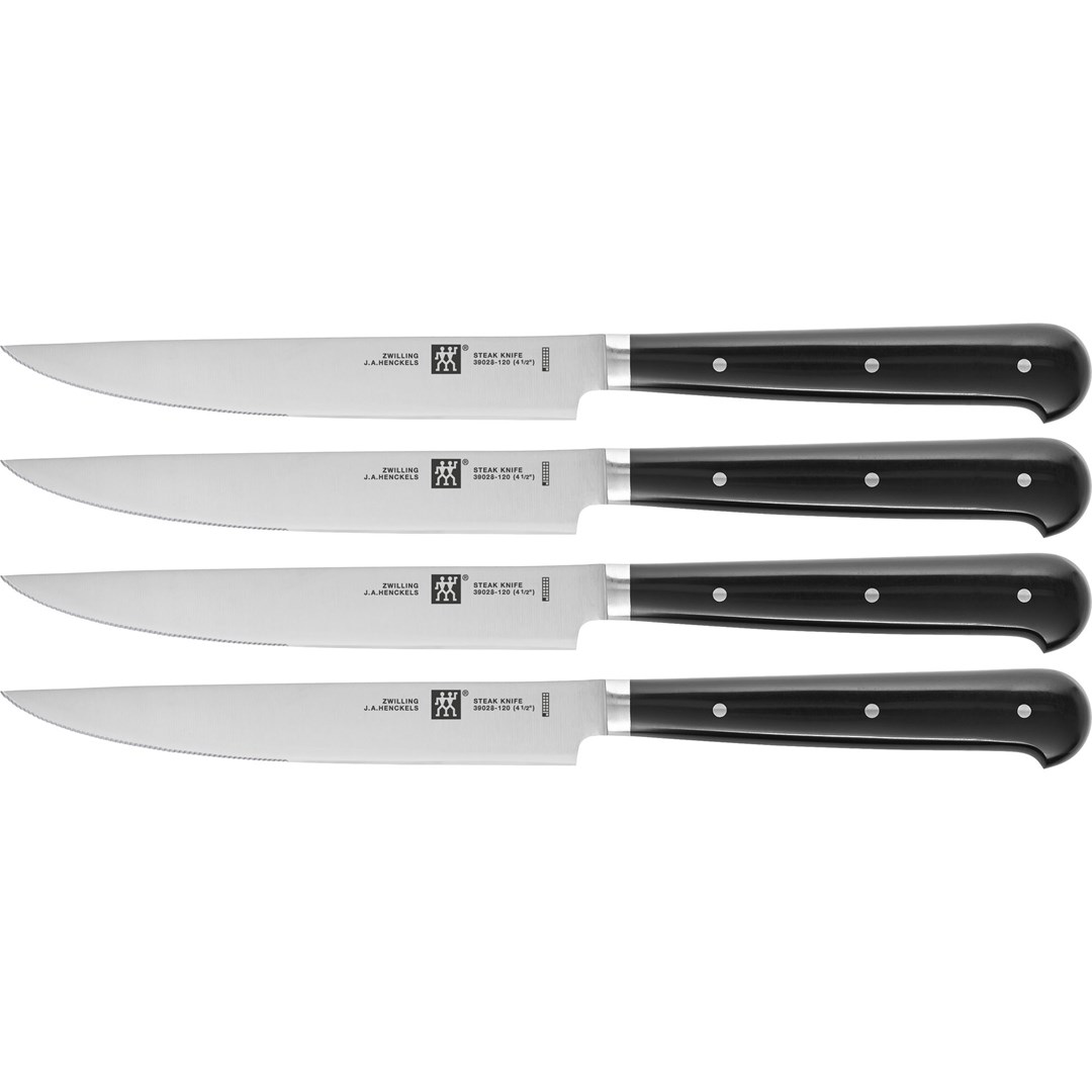 Set 4 Zwilling nožev za steak, nazobčani, 12 cm