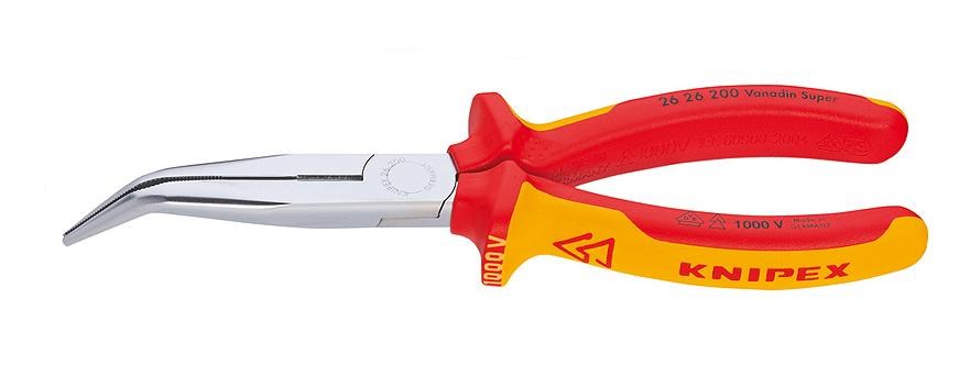 KNIPEX izolirane klešče 1000V, upognjene, 200mm