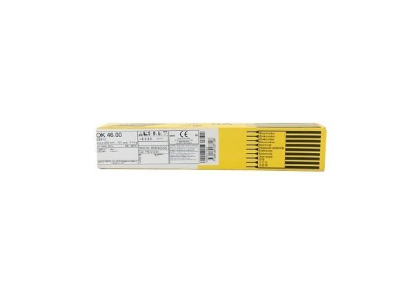 Rutilne elektrode ESAB FI 2.5 x 350 mm, 5.5 kg (približno 312 kosov), roza ovitek