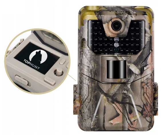 Fotopast TOPHUNT HC300M, Woodland, 2.7K, 36MPX, 44x IR LED