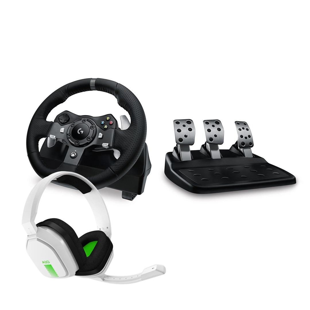 Logitech G920 Driving Force dirkalni volan, pedalna enota, PC/Xbox