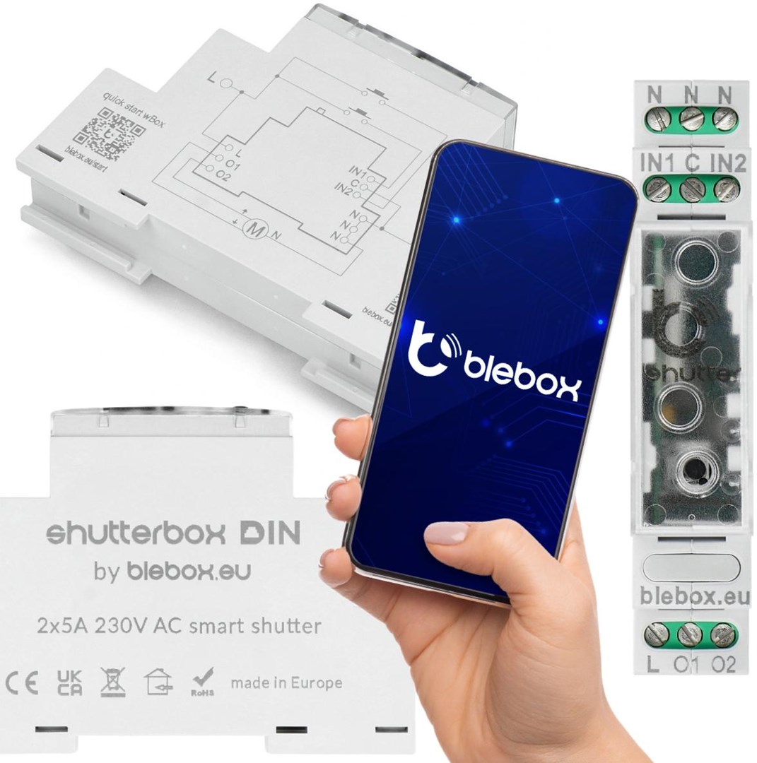 Blebox shutterbox modul za rolete, WiFi