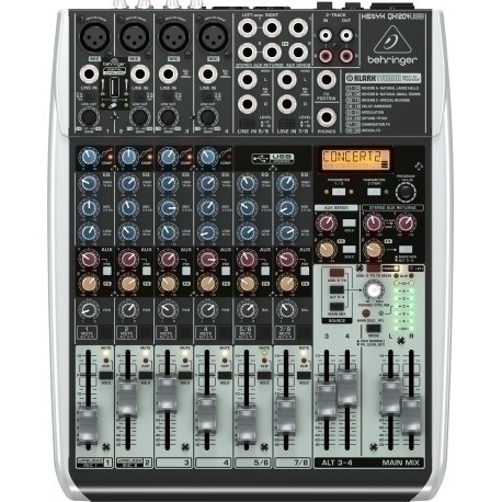 Behringer QX1204USB Avdio mešalna miza, 12 kanalov, USB
