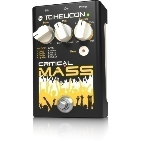 TC Helicon Critical Mass vokalni procesor reverb/tone