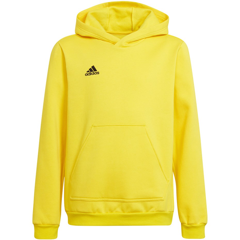 Otroški pulover s kapuco adidas Entrada 22 Rumena HI2142 128cm