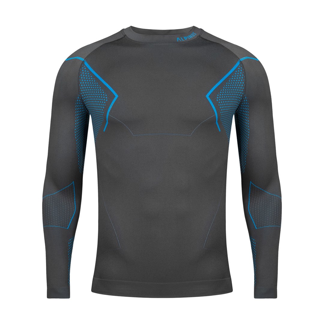 Moška termoaktivna majica Alpinus Active, siva, vel. 2XL