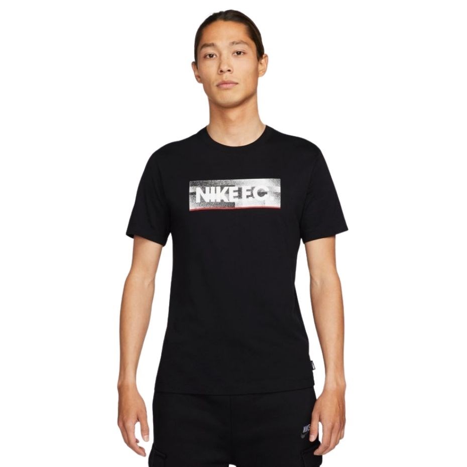 Moška majica Nike NK Fc Tee Seasonal Block, črna, DH7444 010 L