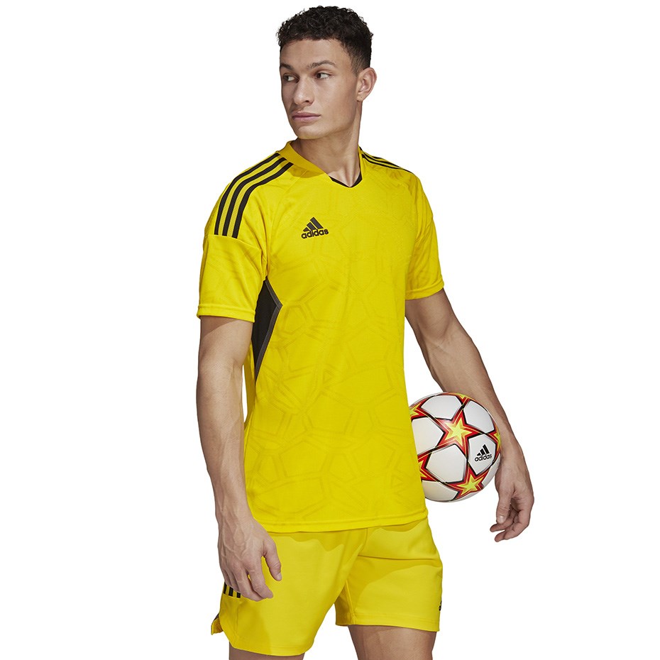 Moška majica adidas Condivo 22 Match Day Jersey, rumena HA3518 XL