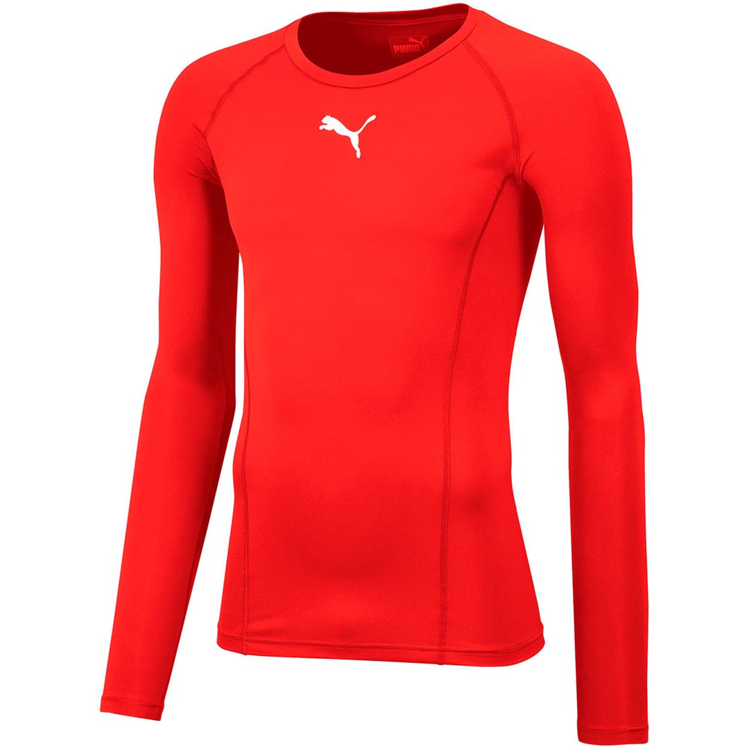 Moška majica Puma Liga Baselayer Tee LS, rdeča 655920 01 L
