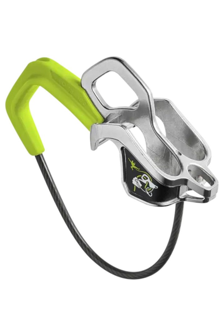 EDELRID mega jul ii-slate naprava za varovanje, aluminij/nerjaveče jeklo