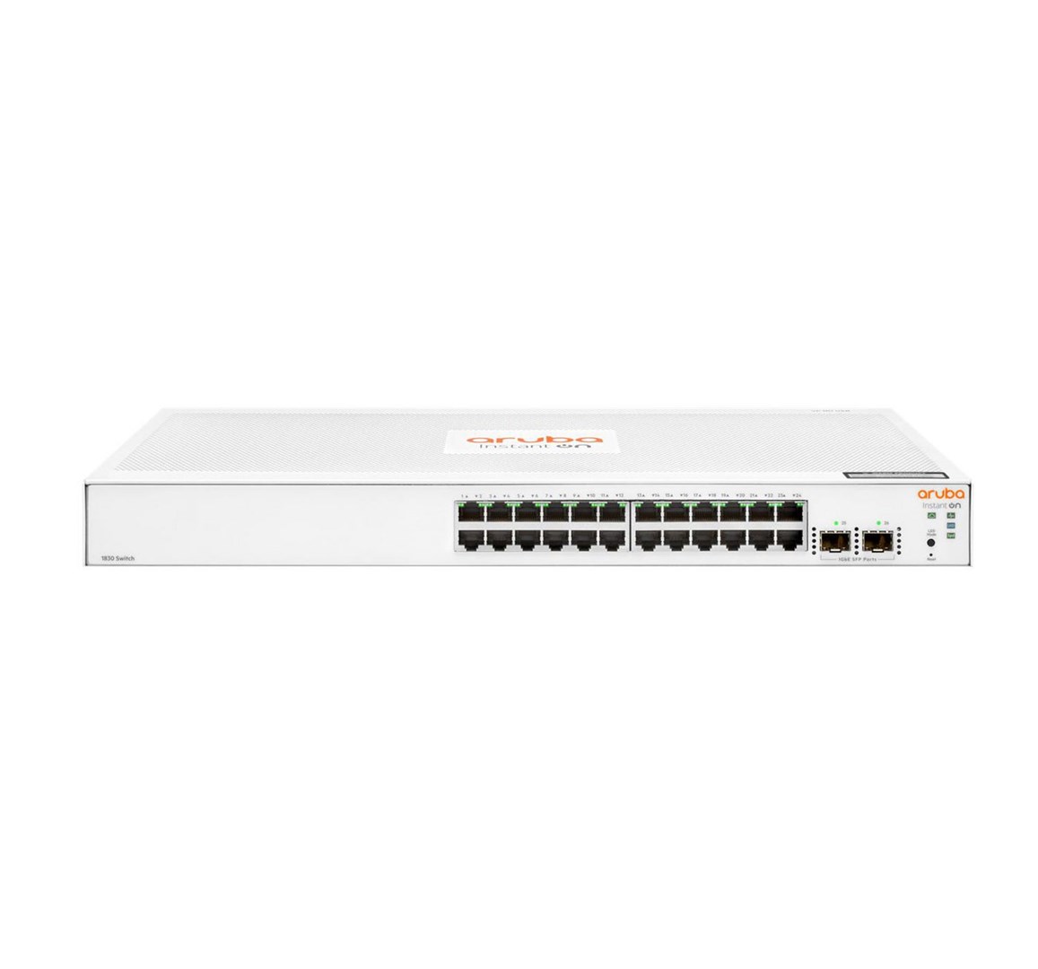 HP Aruba Instant On 1830 24G 2SFP Managed L2 Gigabit Ethernet stikalo