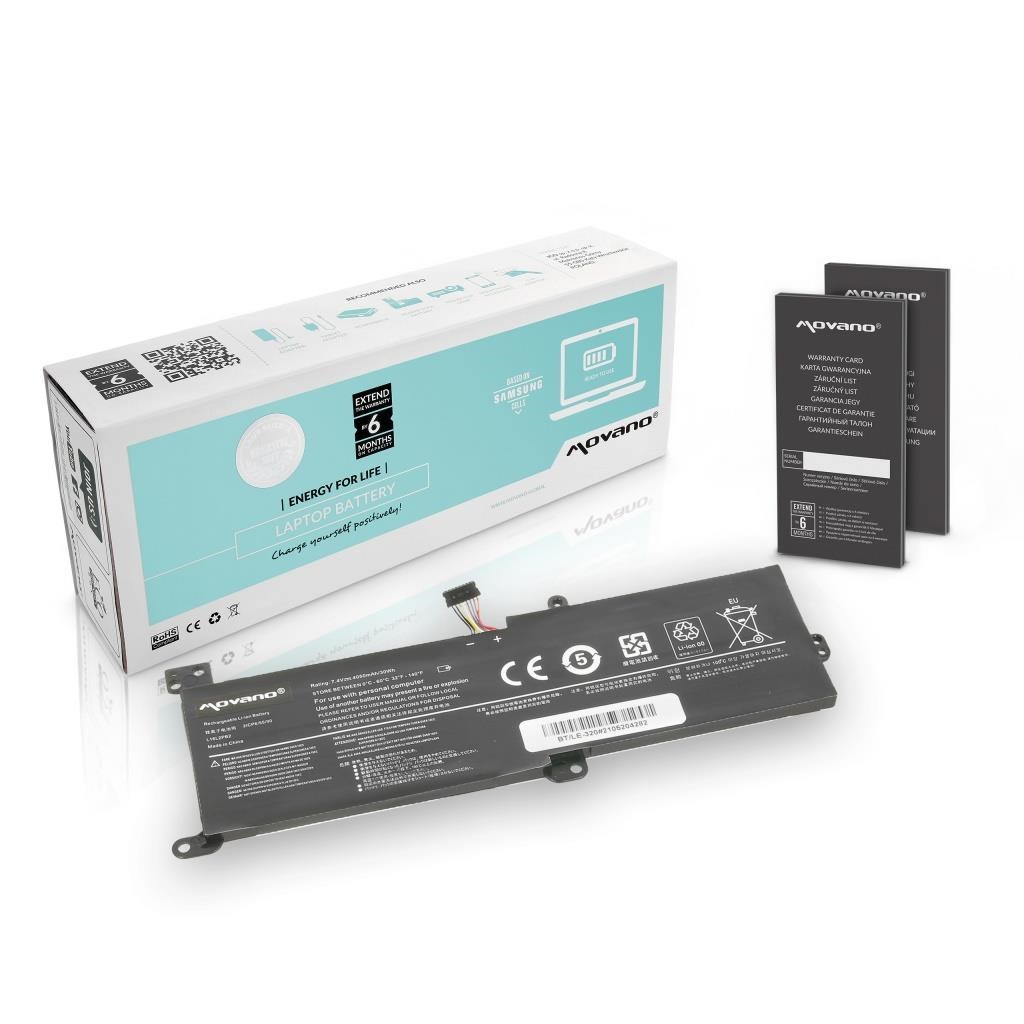 Baterija Movano za Lenovo IdeaPad 320, L16L2PB2 (7,4V-7,6V) (4100 mAh)