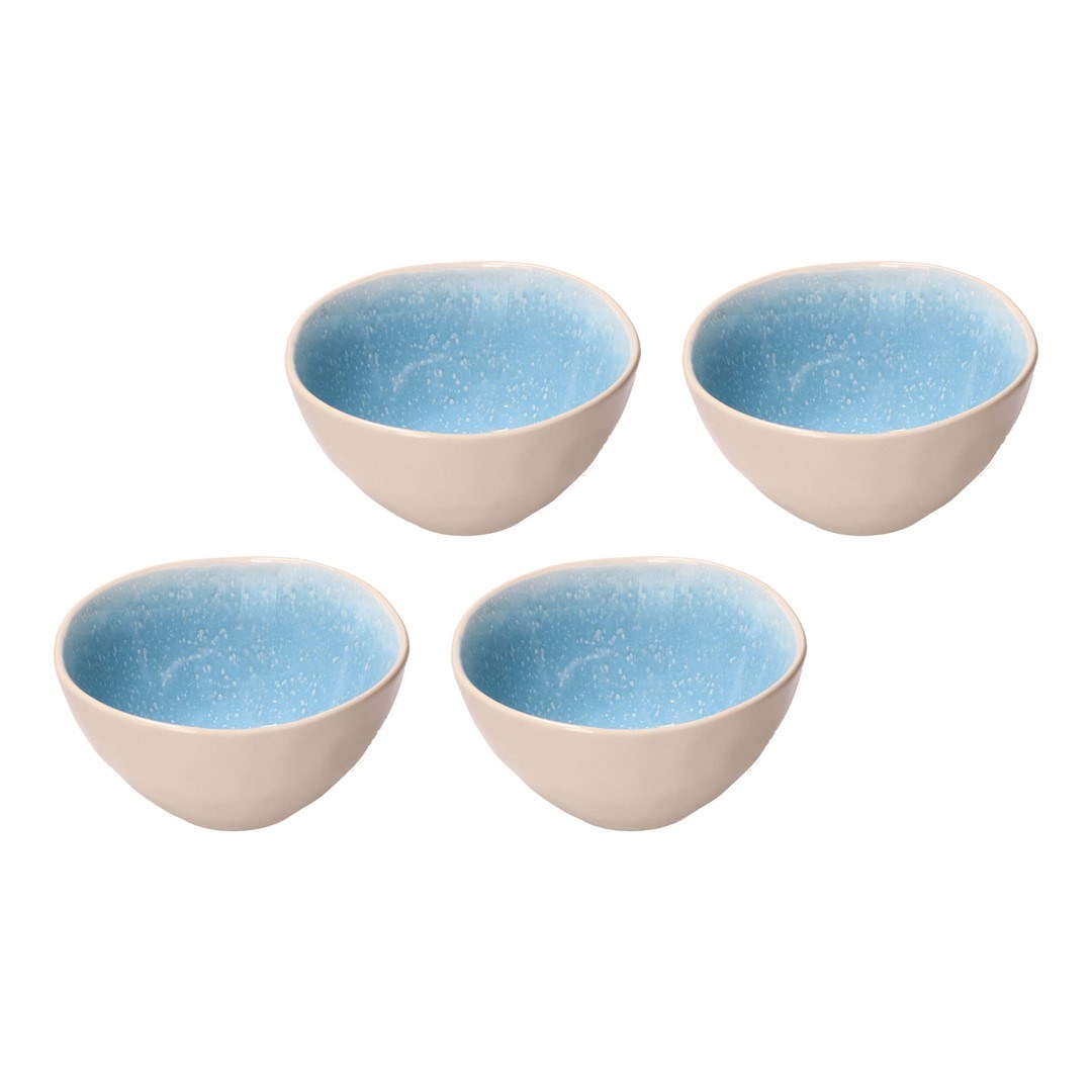 ROSE&TULIPANI CONCERTO FUSE AZZURRO set 4 sklede 15 cm
