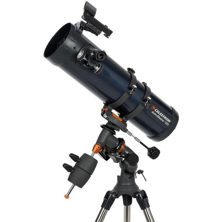 Celestron AstroMaster 130EQ teleskop - motoriziran, Newtonov refraktor, temno moder