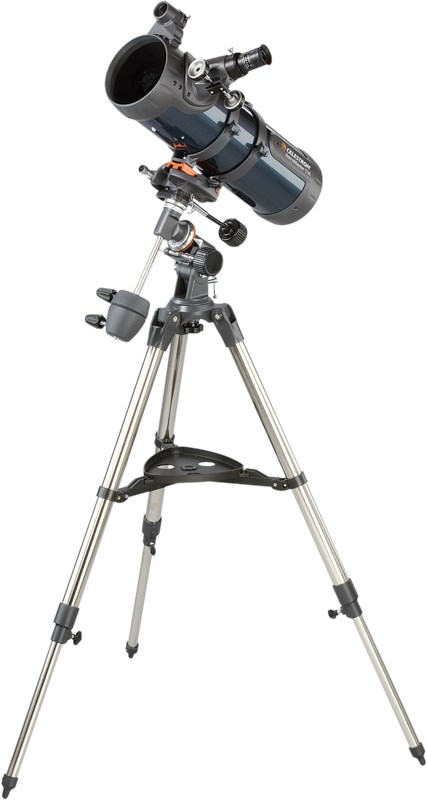 Celestron AstroMaster 130EQ Newtonov teleskop, temno moder