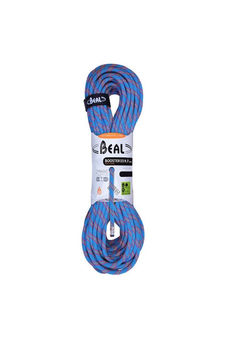 BEAL Booster plezalno vrv 9.7mm 70m, modra