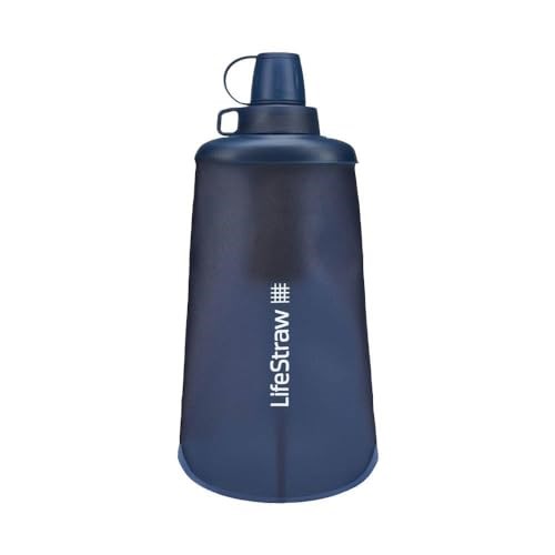LIFESTRAW Peak Squeeze Filter Bottle 650ml, gorsko modra