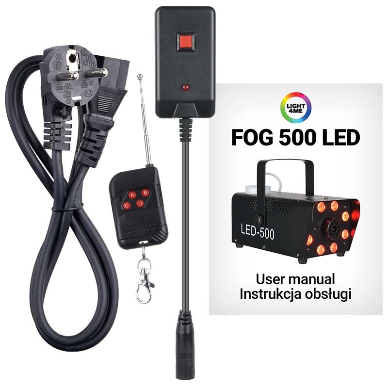 LIGHT4ME FOG 500 LED generator dima
