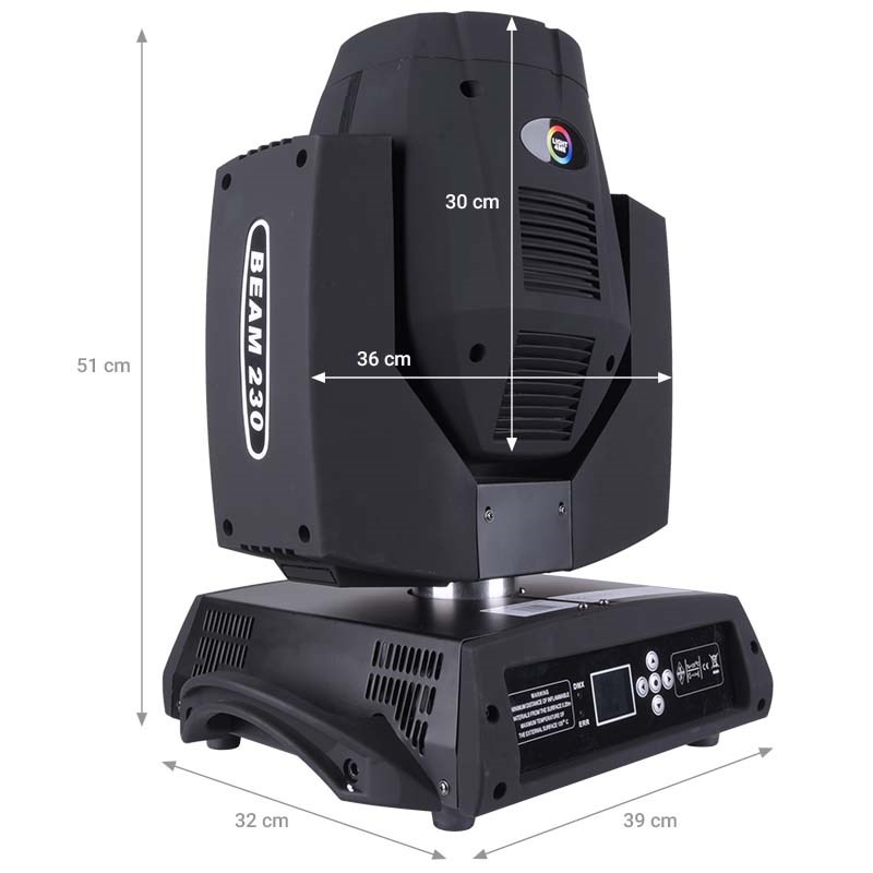 LIGHT4ME 7R BEAM 230W Moving Head profesionalni svetlobni efekt