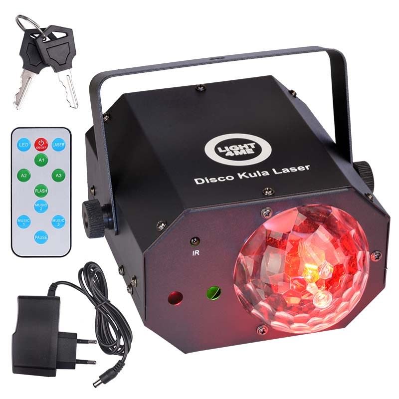 LIGHT4ME DISCO SPHERE LASER več-učinkovni LED svetlobni efekt