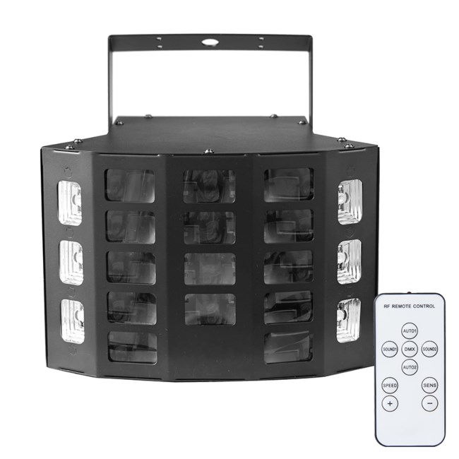 LIGHT4ME TURBO DERBY 3IN1 LED svetlobni efekt