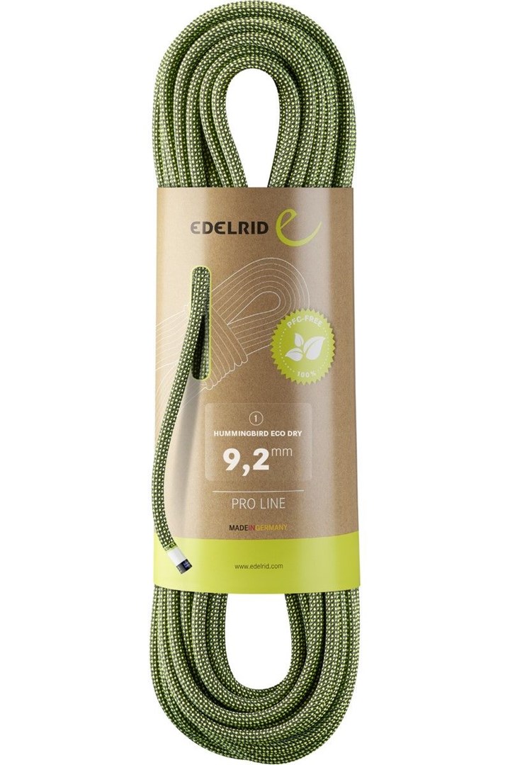 EDELRID Hummingbird eco dry plezalna vrv 9,2mm 70m, Night-citrus