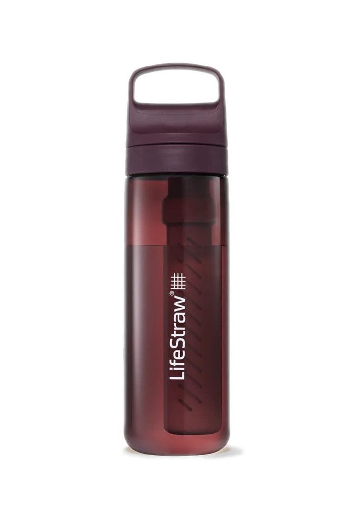 LifeStraw Go 2.0 steklenica s filtrom, 0,65L, Merlot Me Away