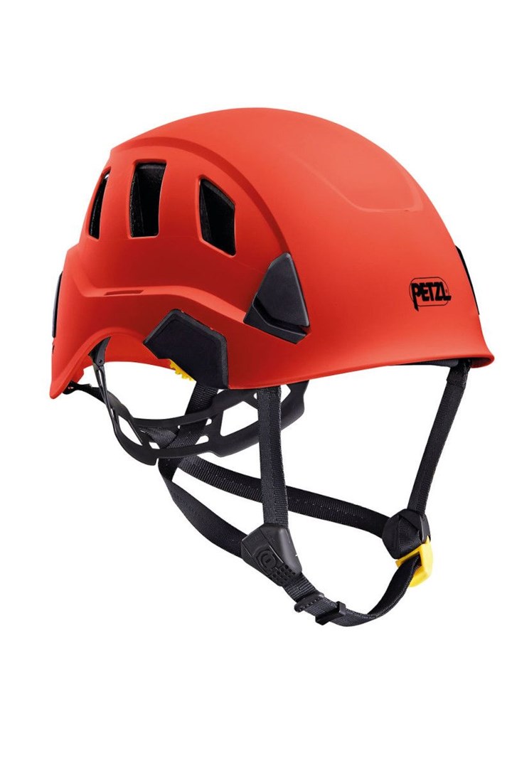 PETZL strato vent čelada, rdeča
