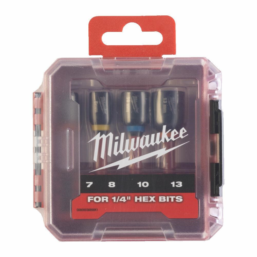 MILWAUKEE set nasadnih ključev 7/8/10/13mm (65mm)