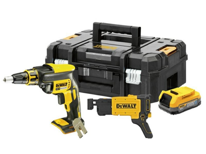 Akumulatorski vijačnik za mavčne plošče DeWALT DCF620E1K 18V (1.7Ah) TSTAK