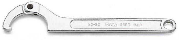 Kljucavnicarski kljuc z gibljivim clenom BETA SQ-50-80