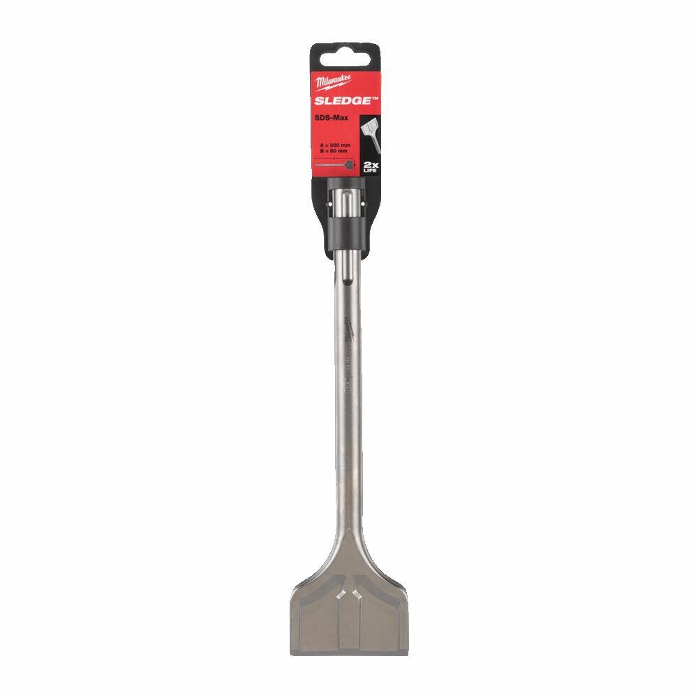 MILWAUKEE SDS-MAX ŠIROKO SAMOOSTRENO DLETO 80x300mm