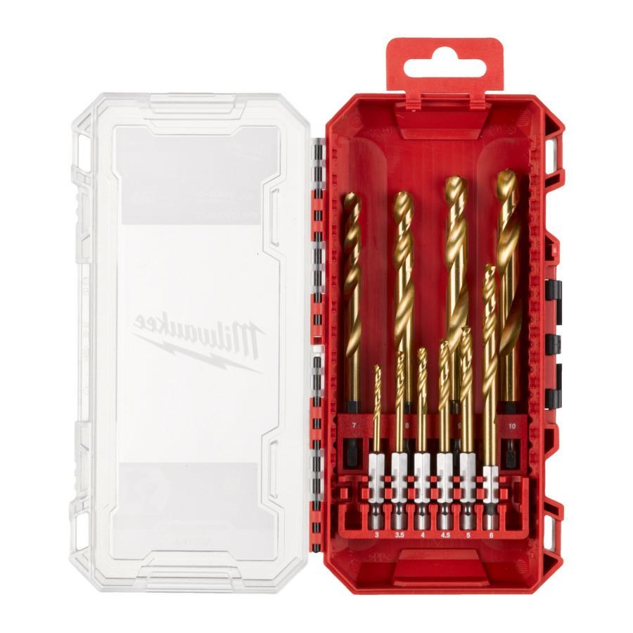Milwaukee Kovinski HSS-G TIN sveder set, 10 kosov