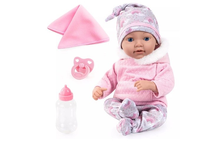 BAYER Reborn lutka 38cm + dodatki BYA 418668