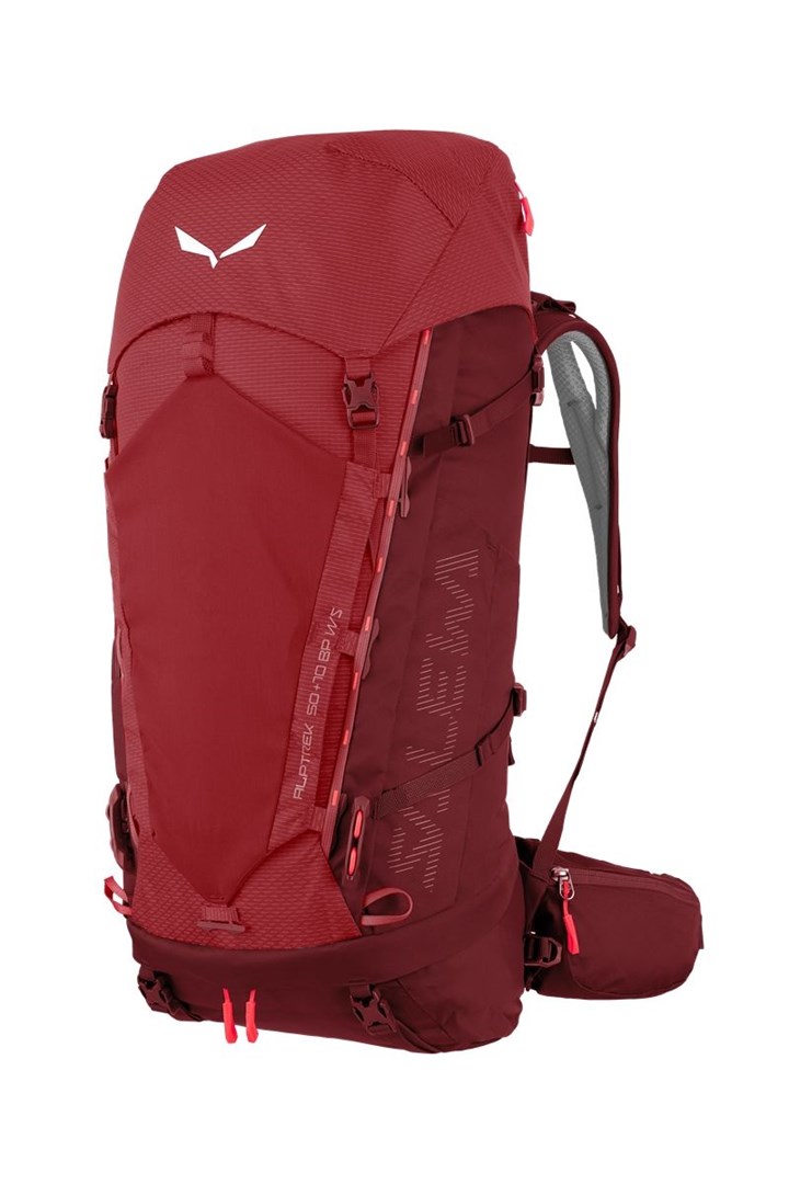 SALEWA alptrek 50 Nahrbtnik za ženske, Pompeian Red-Syrah