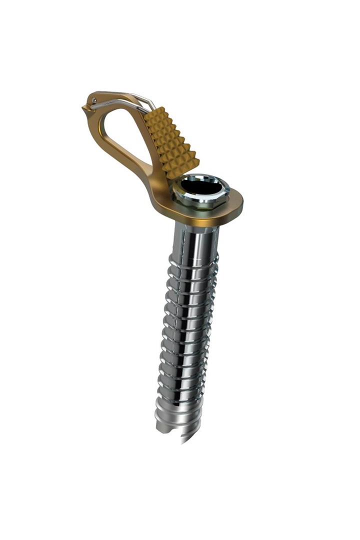 Blue Ice Aero Lite Ice Screw ledni vijak 13 cm, rumen