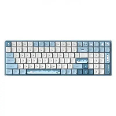 Brezžična gaming tipkovnica IQUNIX F97 Wintertide RGB - US