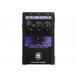 TC Helicon VoiceTone X1 efekt procesor Megafon/Distortion