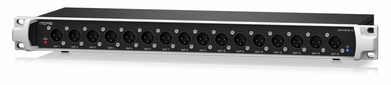 Midas DN4816-O Stage Connect modul z 16 analognimi izhodi in Ultranet I/O