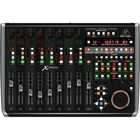 Behringer X-TOUCH – univerzalni kontroler/midija za miksanje, 9 fadera, LCD