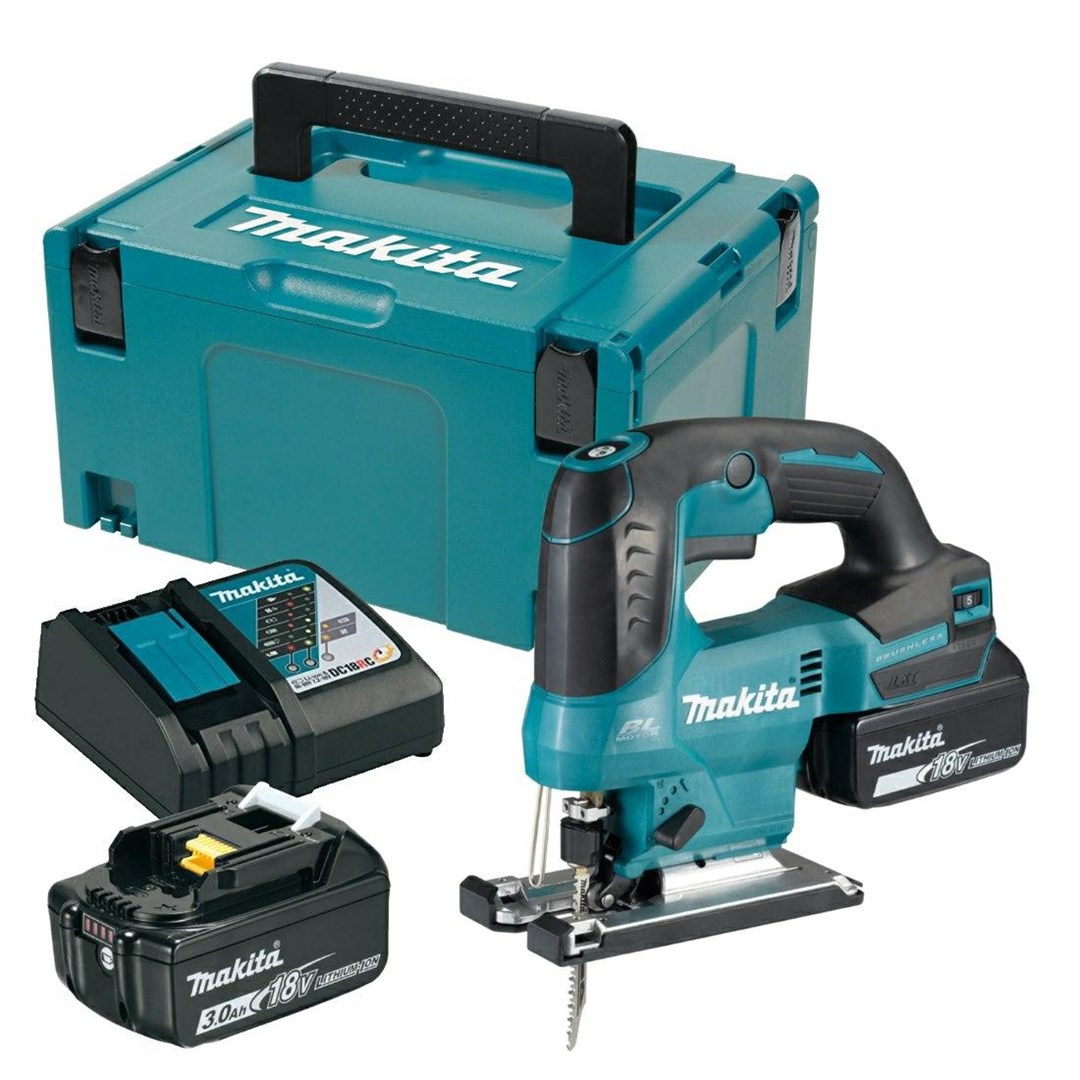 Akumulatorska vbodna žaga MAKITA DJV184RFJ, 18V, 2x3.0Ah