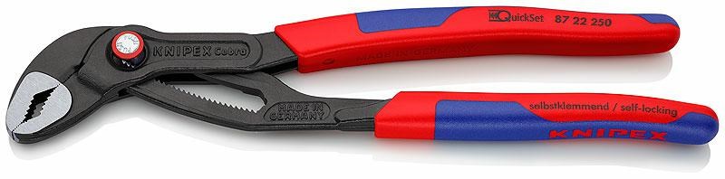 KNIPEX Nastavljive klešče COBRA QUICK SET 250mm