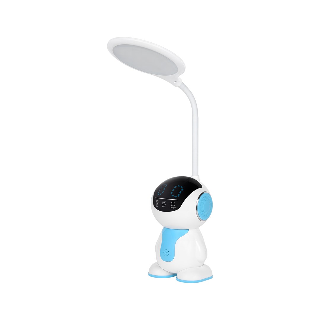 LED namizna svetilka Rebel, Robot motiv